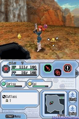 Phantasy Star 0 screenshot 3 for Nintendo DS